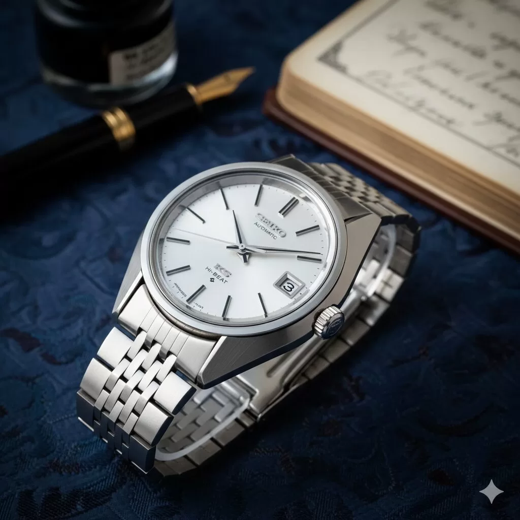 Vintage King Seiko 56KS Detail